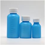 100ML PET Amber/Blue Maple Cough Syrup Oral Liquid Bottle with CRC Cap and Heat