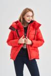 FODARLLOY Warm hooded cotton-padded clothes women slim Regular down winter