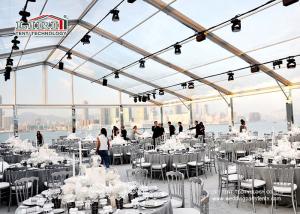 Wholesale Transparent Clear Roof Outdoor Event Tents / Garden Wedding Marquee Large Capacity from china suppliers