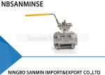 CF8M 1 inch Hydraulic High Pressure Ball Valve 1000psi WOG Stainless Steel SS316