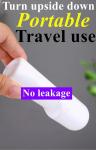 30ml 50ml 60ml HDPE Plastic Roll on Deodorant bottle Empty Bottle Deodorant