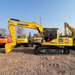 Used Komatsu PC200-8N1 Hydraulic Excavator 110kw Rated Power 1m³ Bucket Capacity