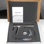 SENTO deck mounted bathroom sink faucet with watermark
