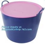 Household free sample woven plastic storage basket laundry storage basket,