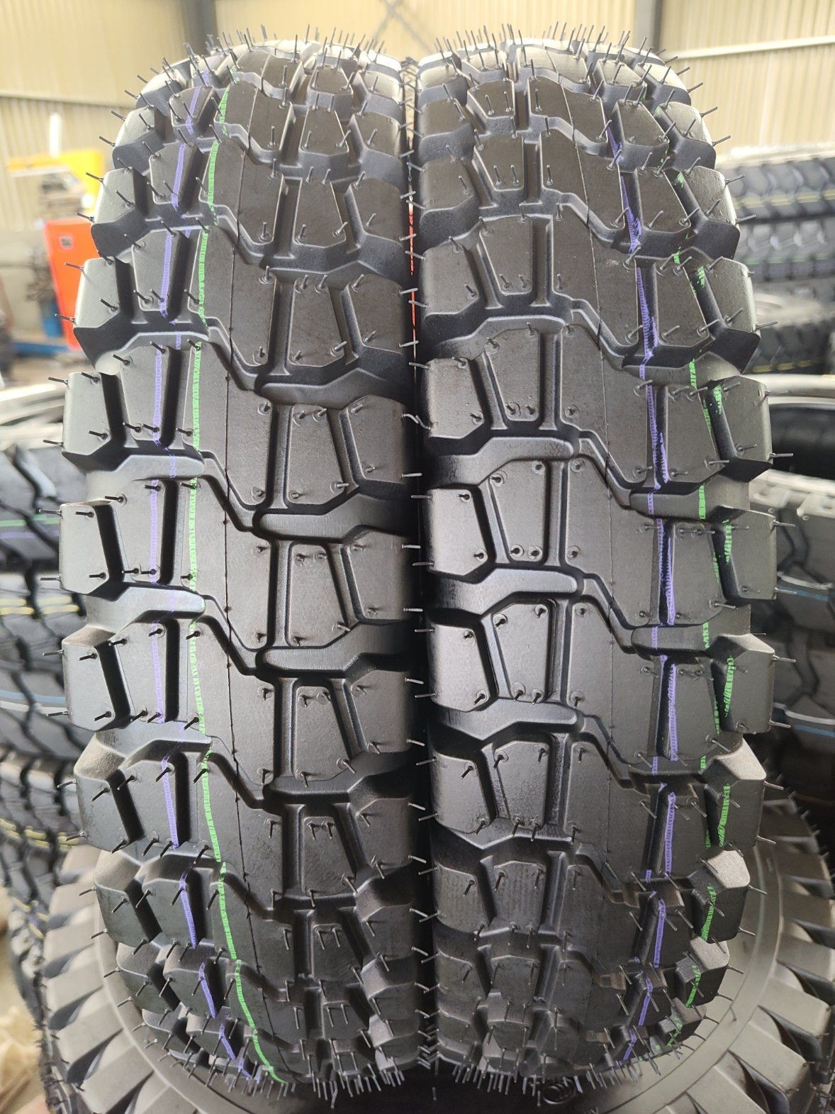 Customized Motorcycle Tire 4.00-10 90/90-17 90/90-18 100/90-17 110/90-16 off-Road Tire