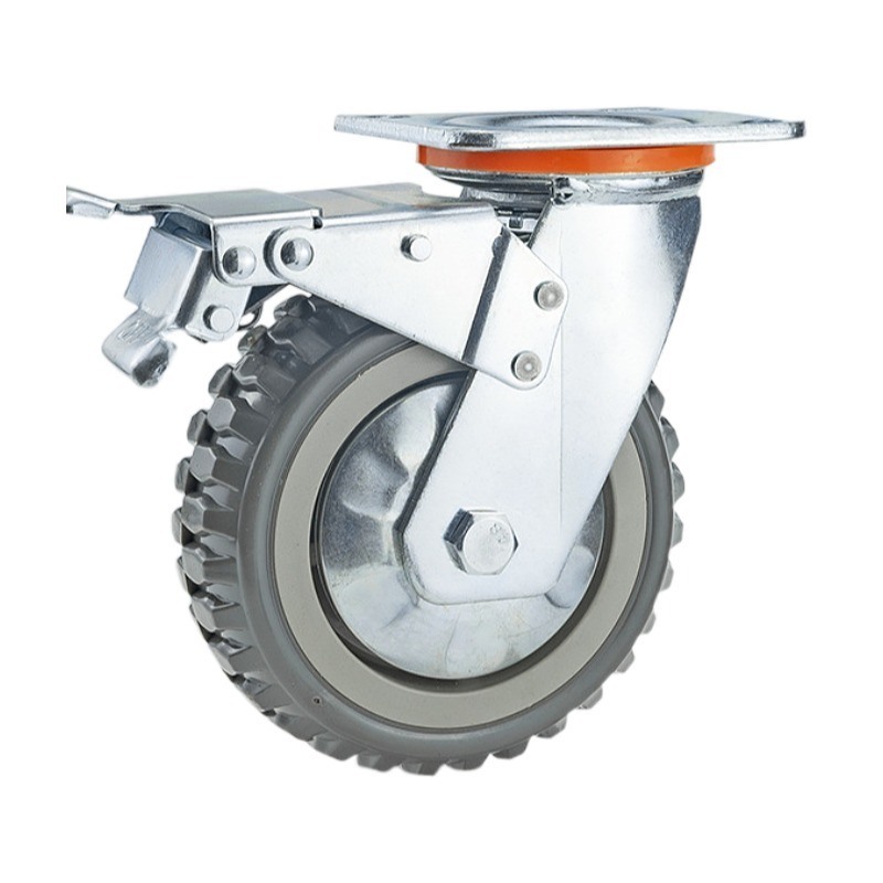 4inch 5inch 6inch 8inch Heavy Duty Rubber Free Caster