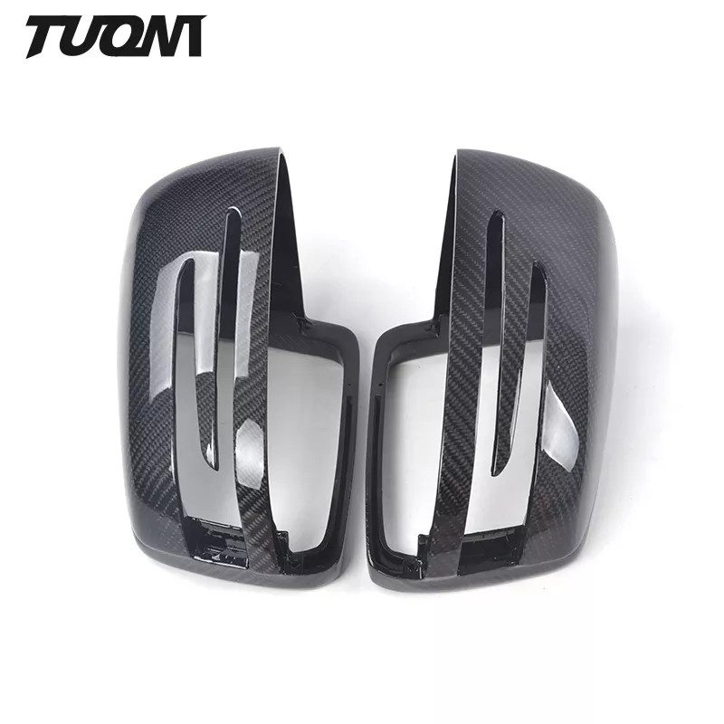 Mercedes Benz Carbon Fiber Wing Mirror Covers Car Rear View Mirror Cover Trim