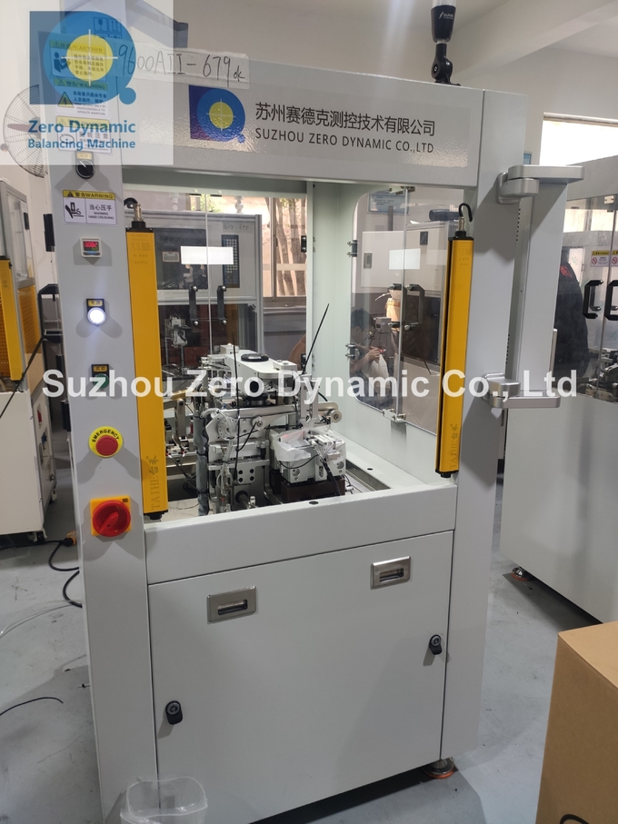 Two Station BLDC Motor Rotor Automatic Balancing Machine Miniature Motor Rotor Balancer
