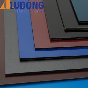 Wholesale 5mm PVDF Aluminum Composite Panel Modern Facade from china suppliers