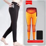100% Cotton Rechargeable Heated Vest Pants Multifunctional Elastic Waist