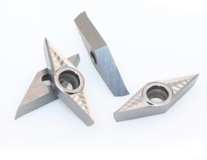 Wholesale Tungsten Carbide Turning Inserts , VCGT110302 Uncoated Carbide Inserts For Aluminum from china suppliers