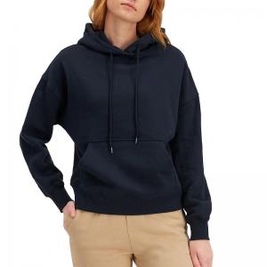 China Custom Logo High Quality Soft 100% Cotton Sport Women's Sweatshirt Hoodies Pullover on sale