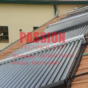 Wholesale 100 Tubes Vacuum Tube Solar Collector 3000L Non Pressure Solar Heating System from china suppliers