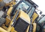 Yellow Used Caterpillar Backhoe Loader 420F2 After - Sales Service Provided