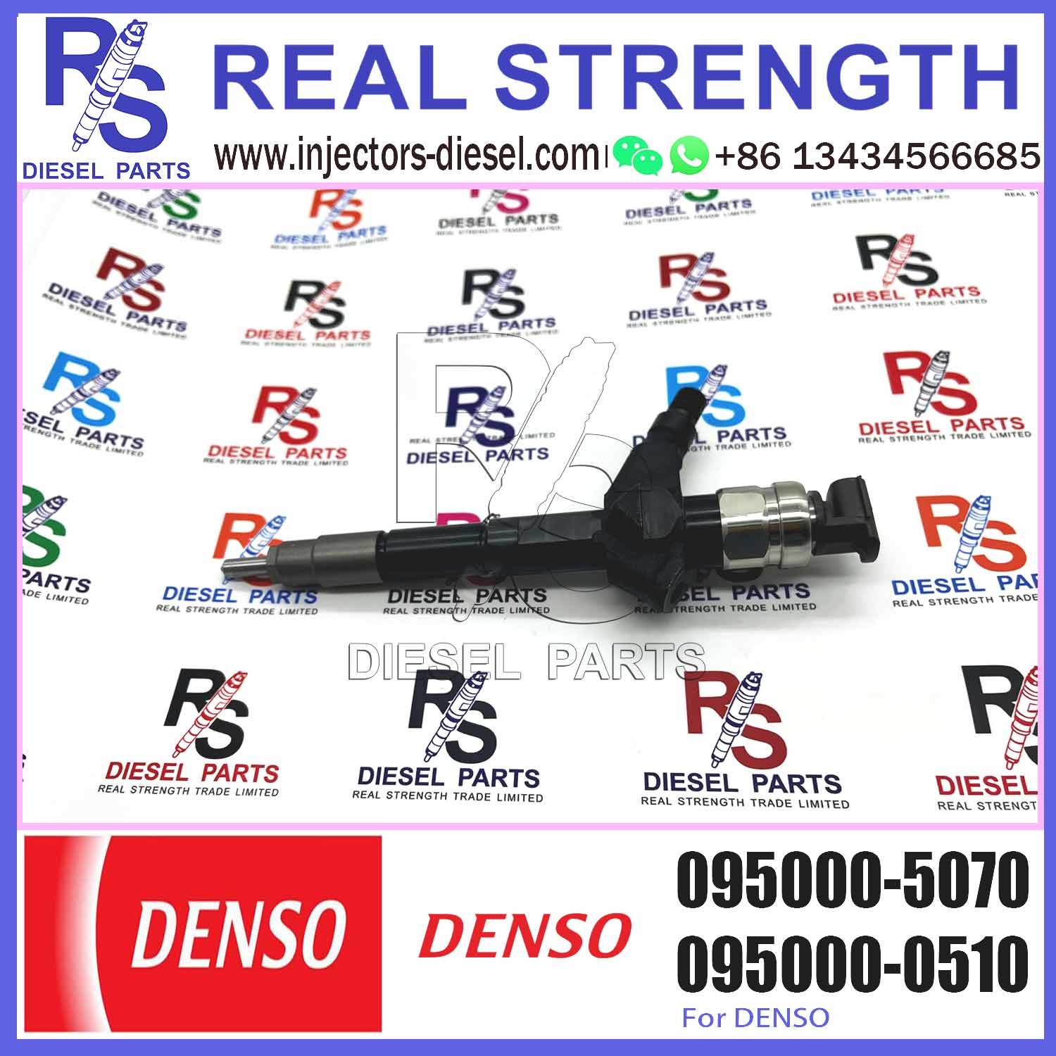 Engine Diesel Fuel Injector 095000-5130 0950005130 095000-5070