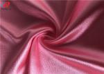 Warp Knitting Nylon Spandex Fabric Stretch Shiny Satin Fabric For Sexy Pajamas