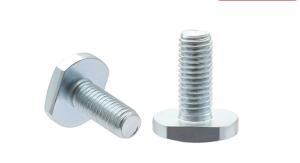 Wholesale Zinc Plated T Slot Bolts Class 4.8 8.8 Carbon Steel Q195 / 35K from china suppliers