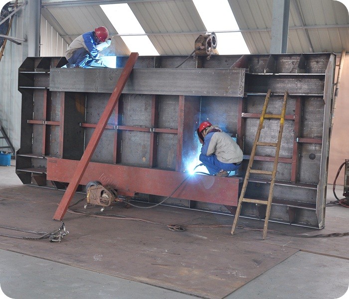 electric transfer trolley platform