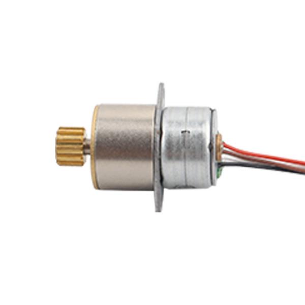 5V DC High Precision Small Geared Stepper Motor 15mm Micro Stepper Motor 18 °