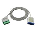 Compatible Nihon Kohden Ekg Trunk Cable Jc-906pa 6 Lead To 12 Pin Connector