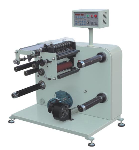 Stretch Film Slitting Rewinding Machine , Plastic Slitting Machine 2KW Main