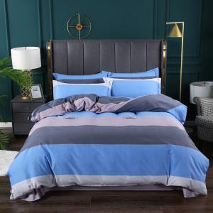 Wholesale 200TC Cotton Four-Piece Printed Bed Cover Pillowcase with European and American Style from china suppliers