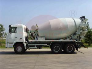 Wholesale Air Pressure Ready Mix Cement Truck 10-12CBM , Water Supply Mobile Concrete Batch Truck from china suppliers