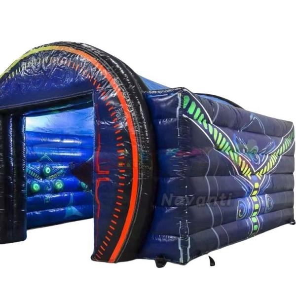 LED Lighted Inflatable Interactive Arena Carnival Game with Optional Express
