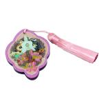 Multifunction Small Pocket Mirror Plastic Hand Mirror Cartoon Figure Printed