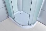 Mat Glass Shower Door Enclosures Aluminum Frame 1-1.2mm