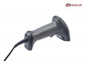 Wholesale USB Wired Handheld Laser Barcode Scanner 30° Angle For Hypermarket from china suppliers