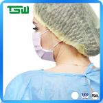 Single Use 14gsm 16gsm Nonwoven Surgical Head Cover