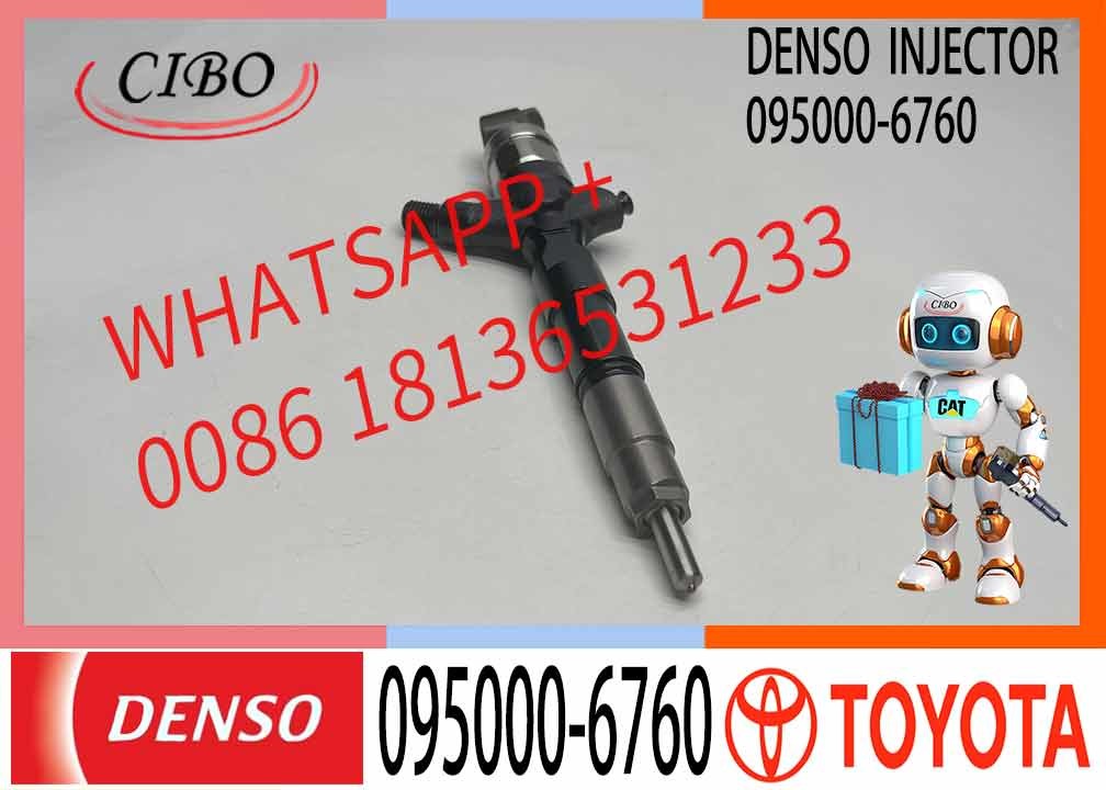 Fuel Injector 095000-6760 095000-7780 095000-7030 23670-39215 095000-7410 for Densos Toy-ota Hilux 1KD FTV