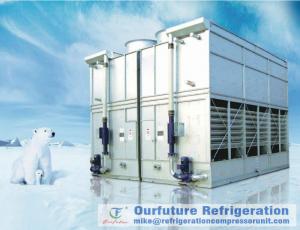China CE Evaporative Cooled Condenser / Cooling Condenser For Cold Storage Refrigeration on sale