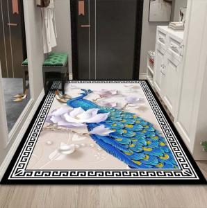 Wholesale Abstract Picture Polyester Fiber Floor Carpet For Entrance Door And Living Room from china suppliers
