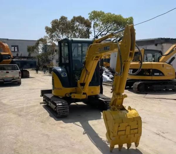 Japan 3tons of used small crawler environmental protection excavator digger