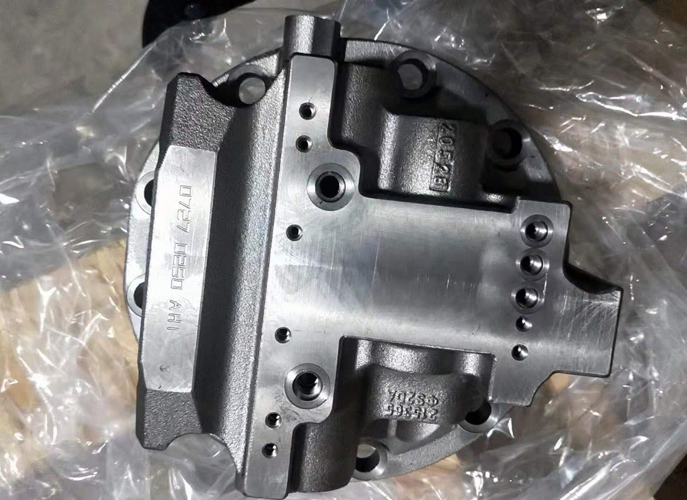 ISO9001 Sk330-8 Excavator Hydraulic Parts Travelling Motor Cover