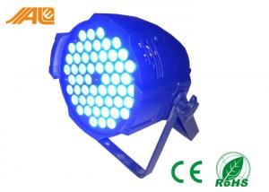 China High Lumen 54PCS 3W LED Par Can Lights Par 64 Lighting Multi Color DJ Stage Light 162W DMX 512 Control CE&RoHS The Lamp on sale