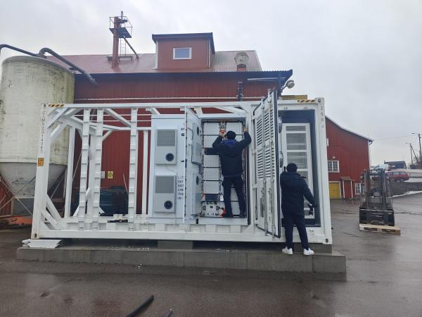 Self Contained Containerized Battery Energy Storage System Customizable 400V -