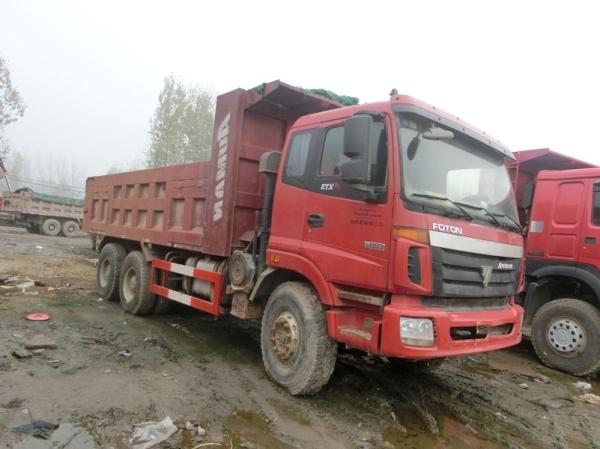 Foton Auman 9 6X4 336HP 10 Tyres Used Dump Truck/Tipper Truck Low Price Second