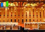 Interior Wood Movable Temporary Sliding Wall Sound Proof Partition