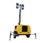 Diesel Light Tower With 4*400W LED Lamps For Road Construction Works
