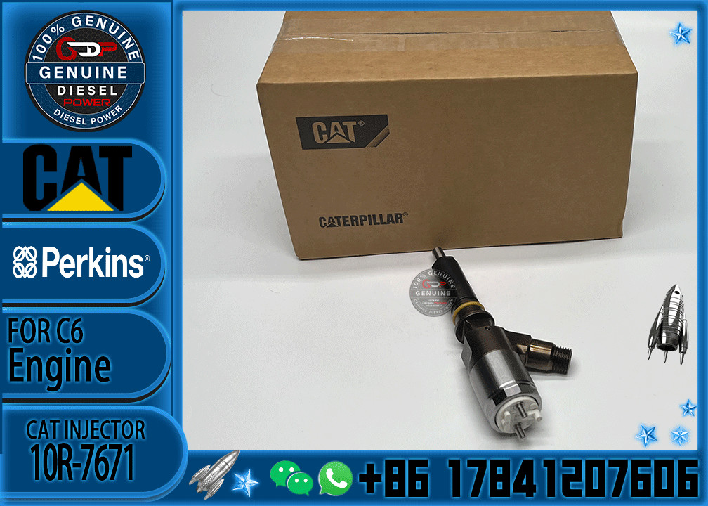 Excavator Parts CAT E 320D 323D c4.4 C6.6 Engine Fuel Injector 32F61-00062 10R-7671 320-0677