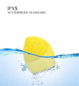 Wholesale Face Exfoliator Silicone Facial Cleansing Brush High Power Eccentric Vibration Motor from china suppliers