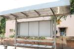 Customized Size Stainless Steel Bus Stop Water Proof Environmental Protection