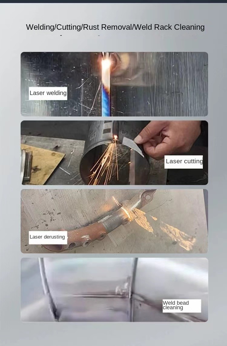 Metal Part Laser Welding Mini 4 in 1 Air Cooled 1500w 2000w Handheld Machine for Carbon Steel Stainless Steel Aluminum
