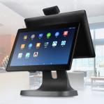15.6'' Dual Touch Screen POS Terminal Match Biometric Payment