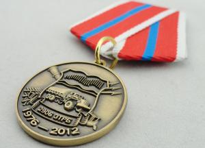 Wholesale Souvenir Gift Zinc Alloy 3D Custom Medal Awards with Ribbon Two Sides Die Casting from china suppliers