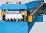 Floor Decking Steel Roll Forming Machine / Metal Roll Forming Equipment