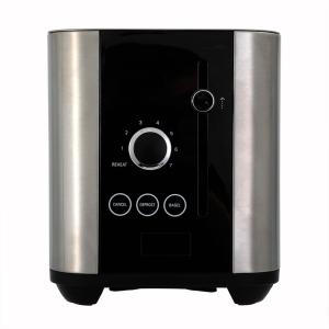 Wholesale 2 slice stainless steel toaster commercial electric bread toaster automatic bread toaster from china suppliers